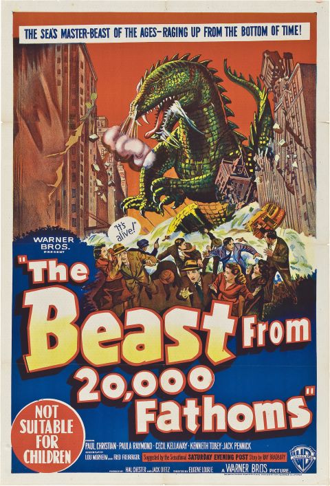 The Beast from 20,000 Fathoms Poster